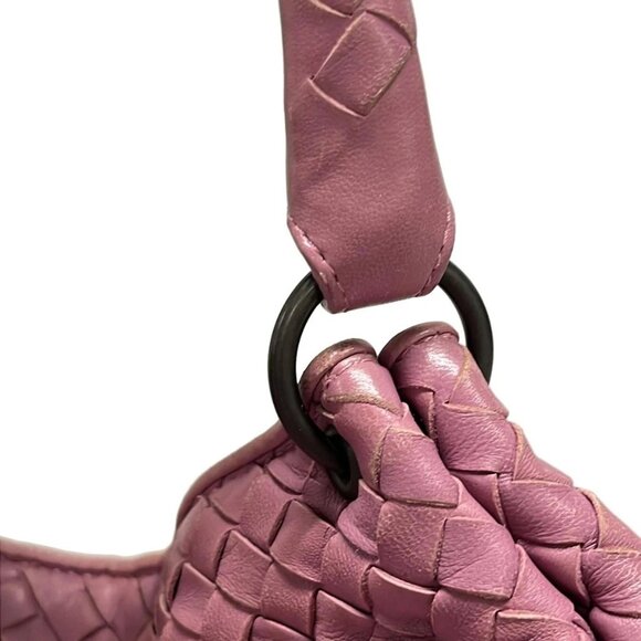 Auth BOTTEGA VENETA Parachute Bag - Purple Leather B********* Tote Bag - Picture 11 of 16